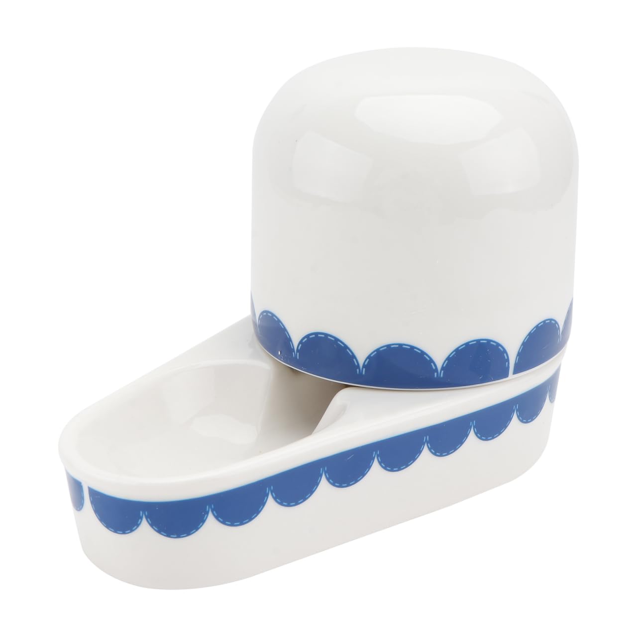 Housoutil Kaninchen Wasserspender Auslaufsicher Keramik Trinkschale Haustierzubehör Für Kleintiere Hamster Igel Hase 6.89X4.92X3.54 Zoll Geruchsneutral