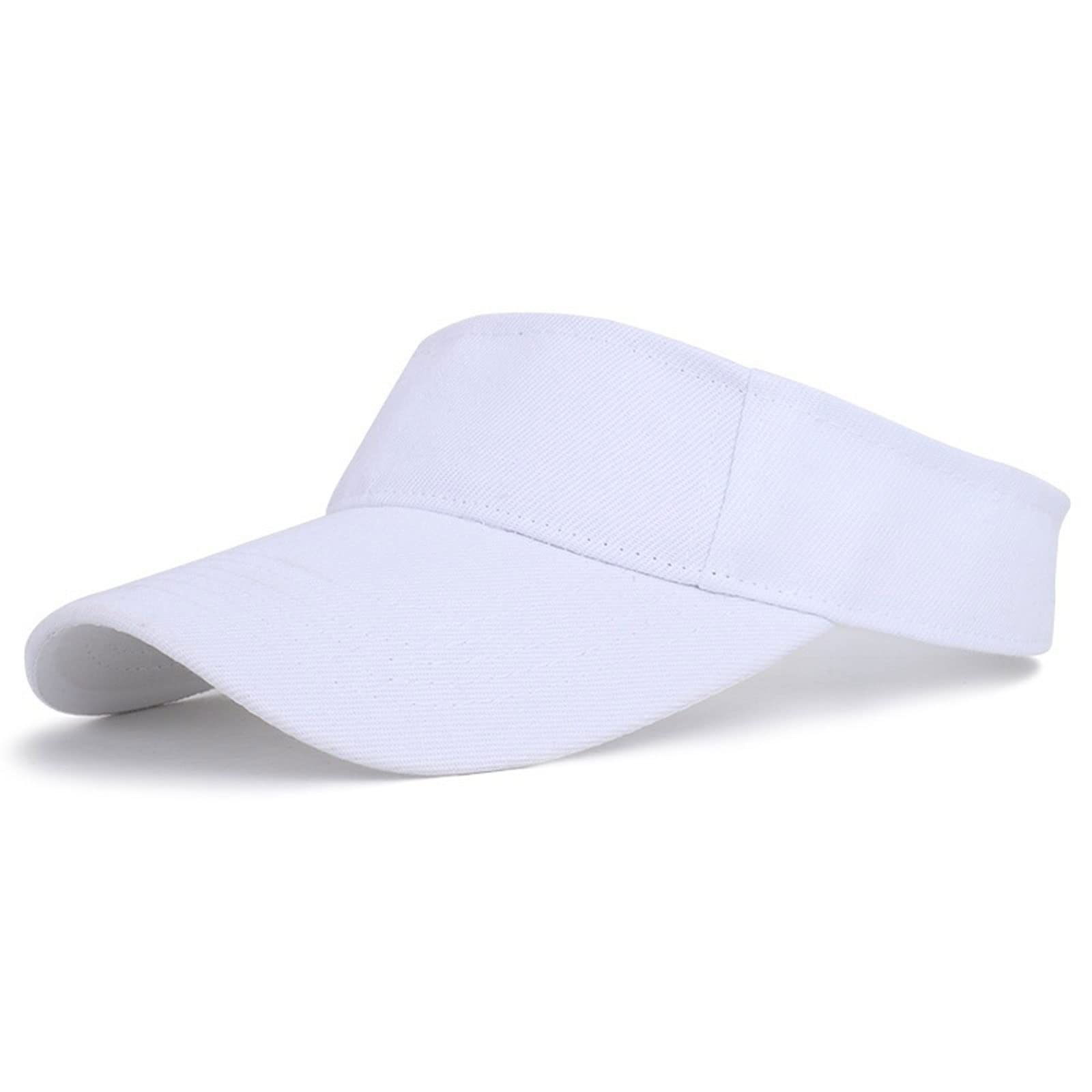 Sombreros de sol para hombre y hombre, gorra deportiva de primavera y verano, gorra de sol ajustable de algodón, visera de protección, parte superior vacía para tenis, correr, protección