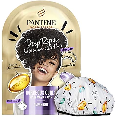 Pantene Gold Series Haarmaske & wiederverwendbare Duschkappe Cover