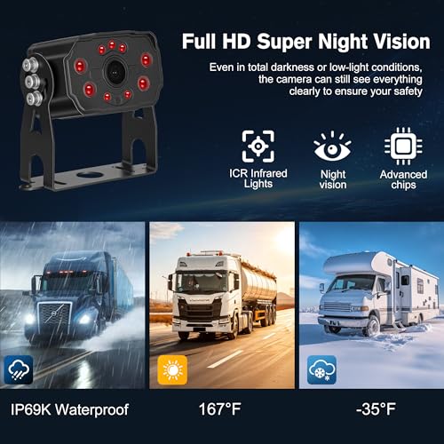 Smart RV Backup Camera Wireless