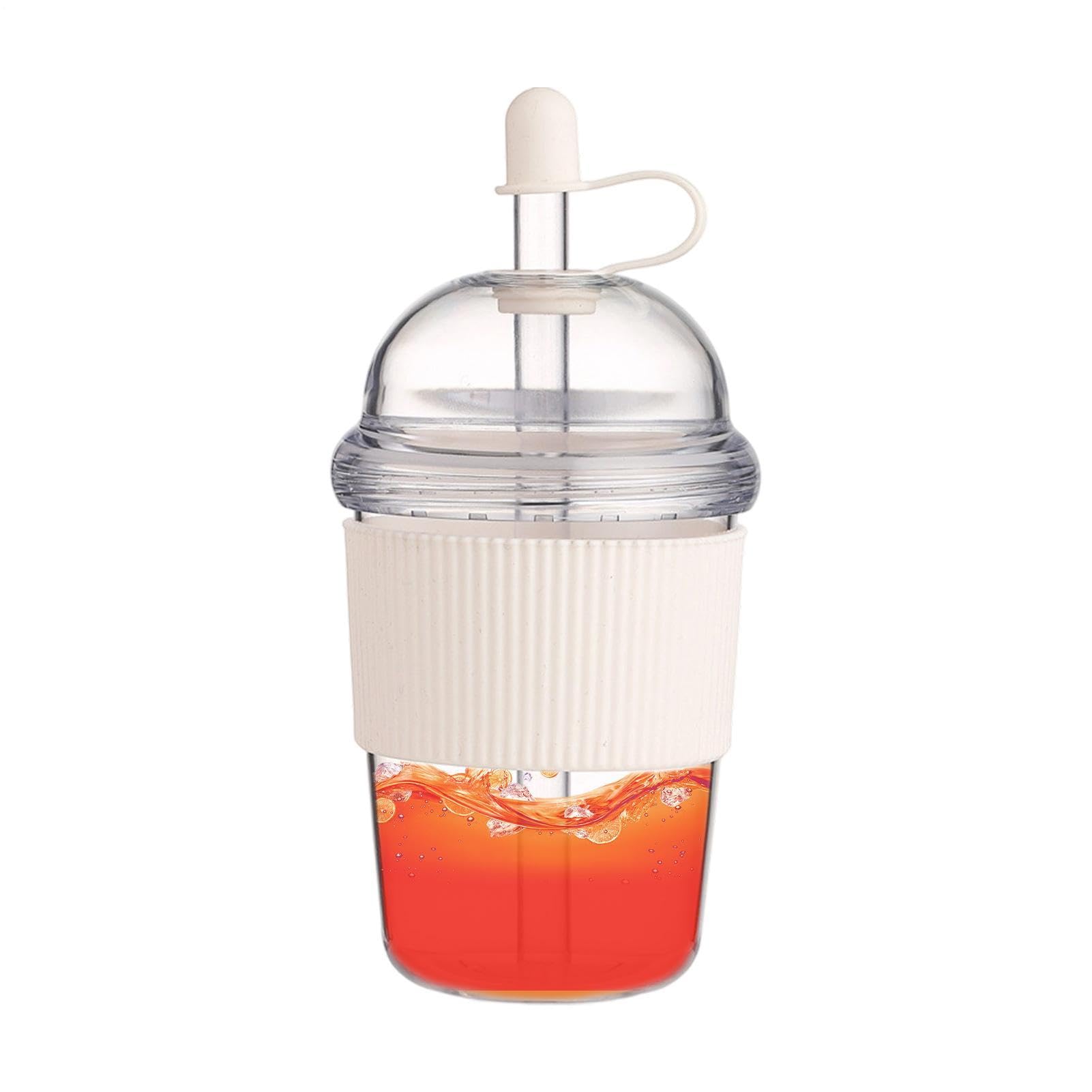 Taza de café con tapa y pajita de 520 ml para deportes al aire libre