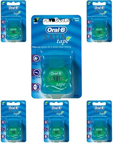 Oral-B Taśma satynowa, 25 metrów (6 sztuk)