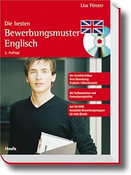 Hardcover Die besten Bewerbungsmuster Englisch 2. Auflage Book