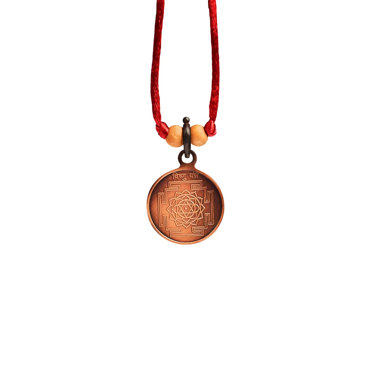 Rudra Centre Vishnu Yantra Locket - Copper - Regular (B0BYJYFKL5) Amazon Price History, Amazon Price Tracker