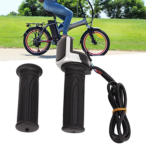 Verstellbarer Elektrofahrrad Gasgriff mit LCD-Display f¨¹r E-Bikes und Elektroroller Throttle, Verstellbare Geschwindigkeit