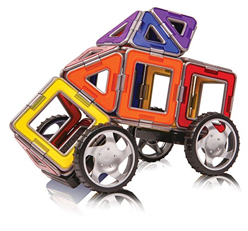 Magformers Smart Set (144-Piece ), Deluxe Building Set. Magnetic Building Blocks, Educational Magnetic Tiles, Magnetic Building Stem Toy Set,Assorted #TOP4