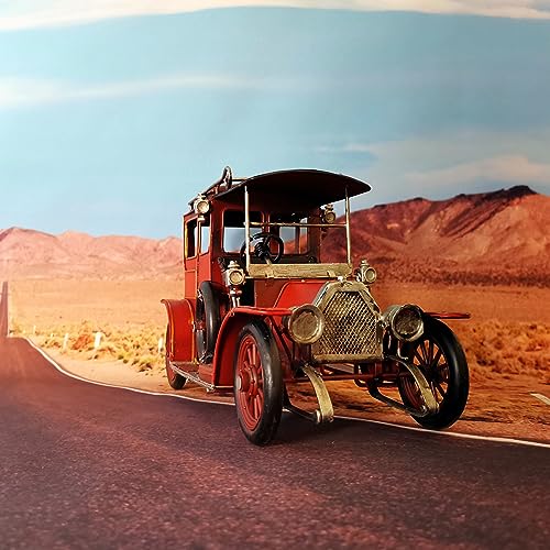 Car-Model-Vintage-Iron-Hand-Painted-Miniature-Automobile-Model-Classic-Car-Replica-Collectible-Figurine-Photo-Prop-for-Home-Decor