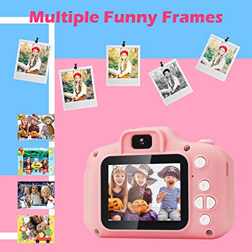 image for Jogotoll Kids Camera, 20.0MP Digital Dual Camera with 32GB SD Card, El