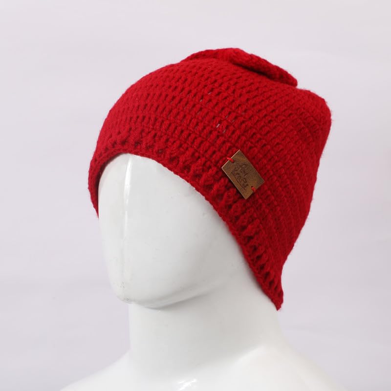 Image of Handmade Woolen Cap for Kids