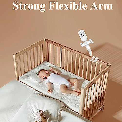 Derebir Baby Camera Mount Stand Compatible with GHB/HelloBaby HB30 /HB32 /nooie IPC007I /BOIFUN 7SM/VB610/VB603 /Babystar MC632A/SM25 Baby Monitor Holder Compatible with Most Baby Monitors - Image 2