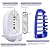 4 Pack Plug in Bug Zapper Indoor Flying Insect Trap, Electronic Mosquito Zapper Gnat Traps with LED Light for Patio, Bedroom, Kitchen, Office