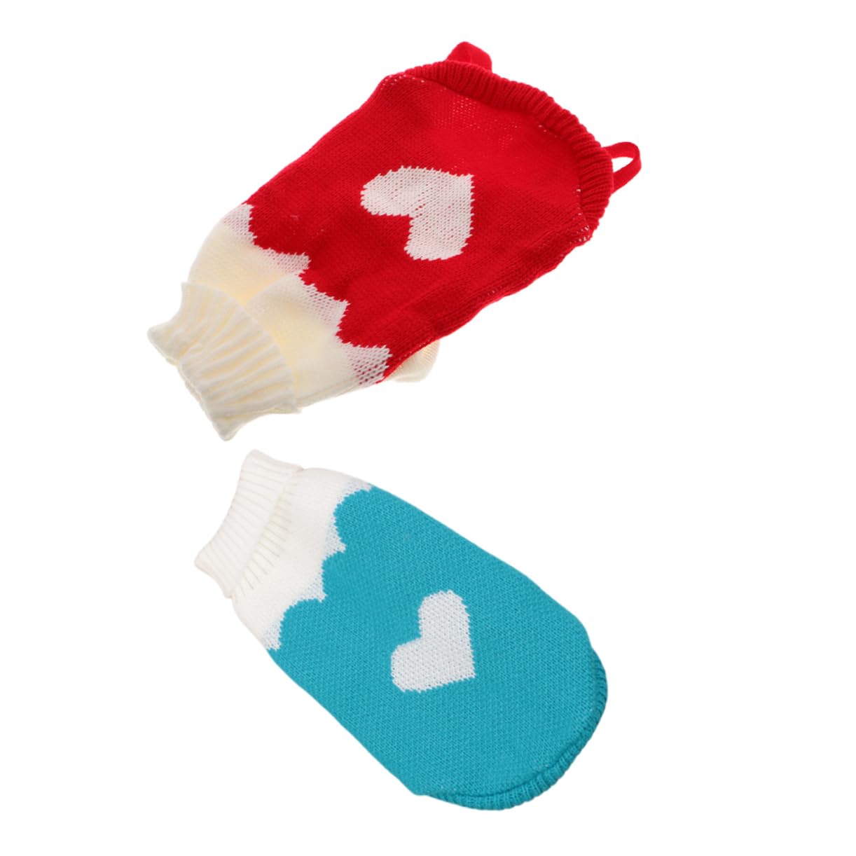Pull chaud à col roulé doux lot de 2 pour offrir du bien-être à son chien ou chat