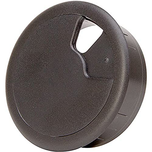 Preisvergleich Produktbild Kopp Kabeldurchgangsdose, Durchmesser 60 mm, schwarz, 1 Stück, 372105046