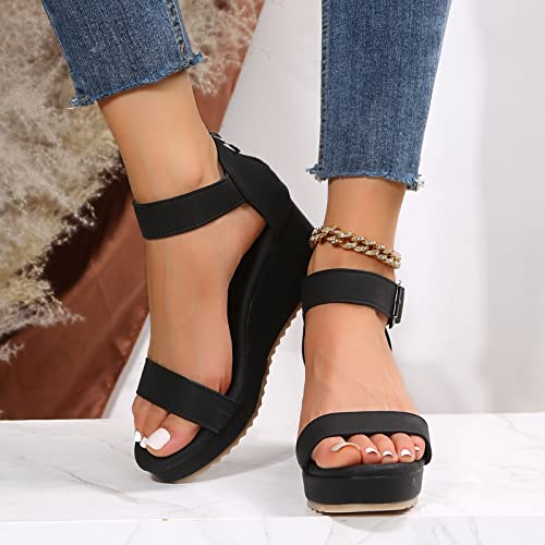 Sandalias ortopédicas de mujer con dos cintas para caminar cómoda este verano 5