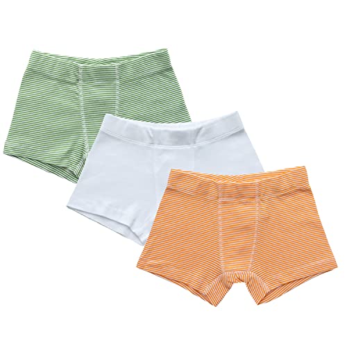 ORGANICKID Boys 100% Organic 100% Cotton Underwear GOTS Certified Kids Toddler Boxer Briefs Pack of 3 product thumbnail 19