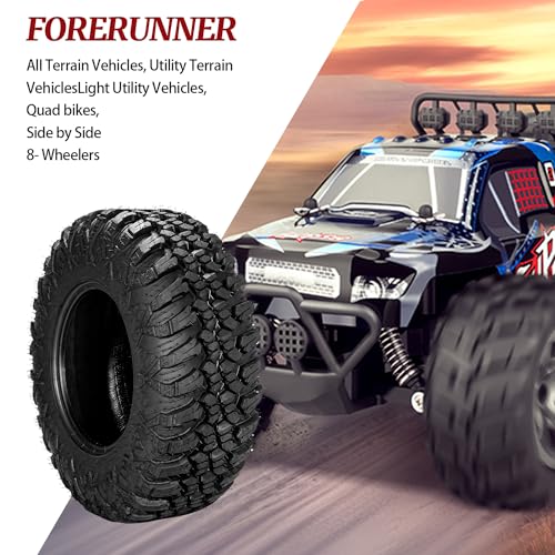 Image of FORERUNNER 30x10R14 ATV Tires, All Terrain AURORA (Pack of 4, Tubeless) | FORERUNNER 8PR 30x10R14 ATV UTV Trail Mud Sand Off-Road Tires