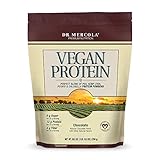 Dr. Mercola Vegan Protein Chocolate - Perfect Blend Of Pea, Hemp, Chia, Chlorella & Potato Proteins...