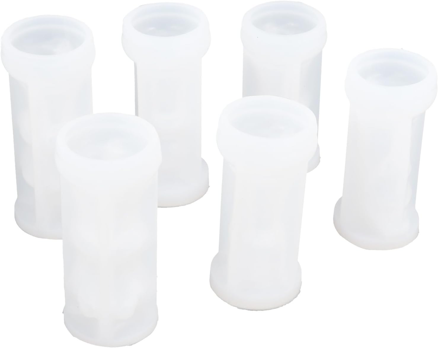 Cabilock 6pcs Chess Shape Silicone Mold DIY Handmade Soap and Scented Candle Making Tool Aromatherapy Craft Accessory for Home Decoration and Party Use