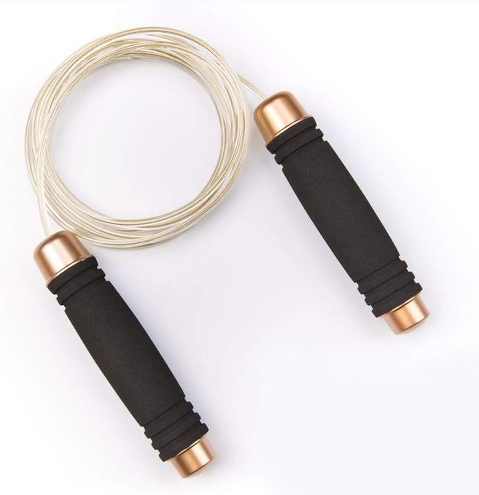 Jump Rope Skipping Ropes Gym Fitness Training Equipment Weighted Fast Speed Steel Wire Kid Adult Workout for Boxing