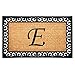 Calloway Mills 104131830 Gabriel Monogram Doormat, 18