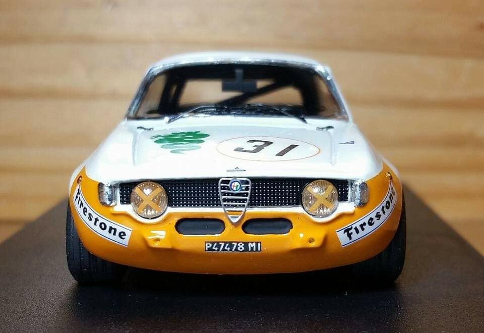 Amazon | Alfa Romeo GTA 1300 Junior Corsa スカラモデル 1/43 限定