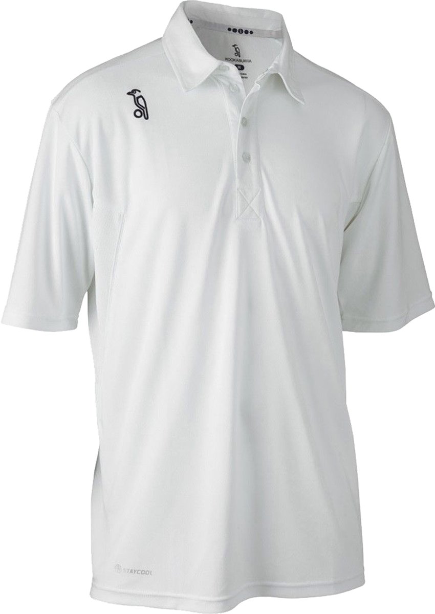 Only Cricket Men's White Kookaburra Pro Player S/S Shirt Adult Xxl