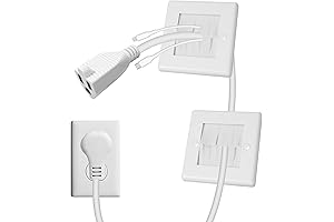 6-Set Hide Wires Behind Wall Kit - TV Cord Hider