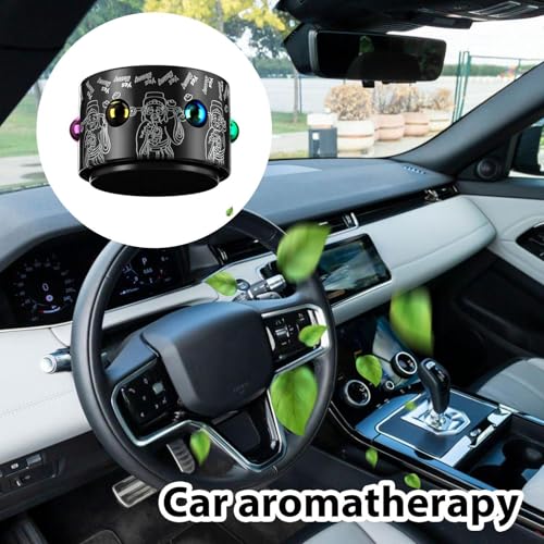 Ornements d'aromathérapie de voiture, diffuseur haut de gamme