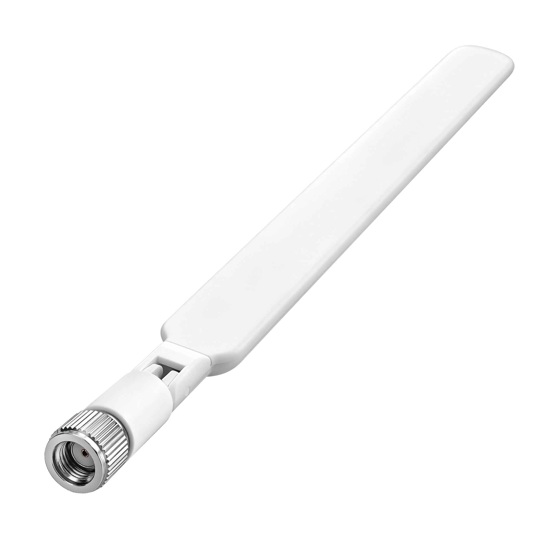 Antenne WiFi double bande 2,4 GHz/5 GHz 5,8 GHz blanche avec connecteur RP-SMA pour point d'accès sans fil TP-Link Ubiquiti AC Mesh sans fil, ordinateur de bureau et caméras de sécurité Reolink (lot