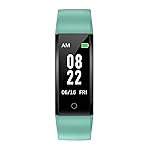 GRV Fitness Tracker Non Bluetooth Fitness Watch No App No Phone Required Waterproof Pedometer Watch with Steps Calories Counter Sleep Tracker for Men Women Parents (Green)