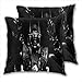 anzonto Lot de 2 taies d'oreiller à fermeture éclair Noob Saibot Batman Who Laughs Hero pour canapé, lit, chaise, 40 x 40 cm