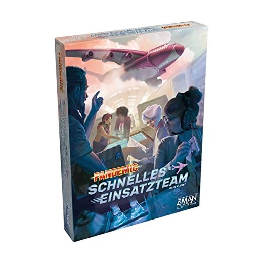 Asmodee Pandemic: Schnelles Einsatzteam, Familienspiel, Strategiespiel, Deutsch