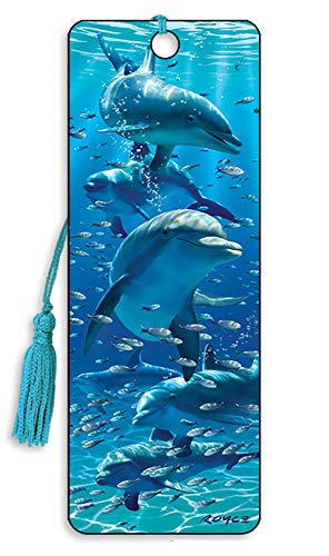 Catwalk - Marca Páginas 3D Dolphins En Oferta Cheatwell Bk10Dol Dolphins 3D Bookmark