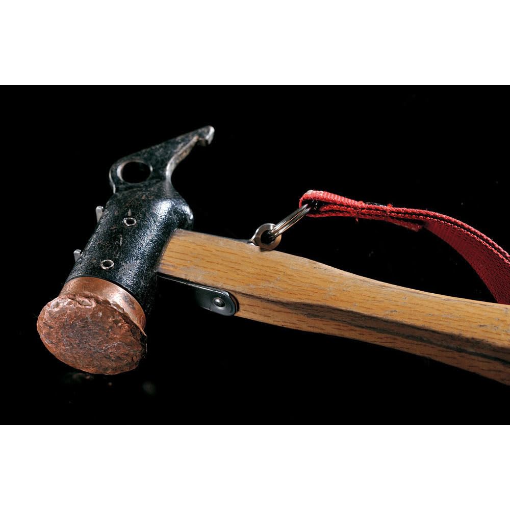 Snow Peak Kupfer-Heringhammer für Zeltheringe, leichter ergonomischer Hammer für Camping