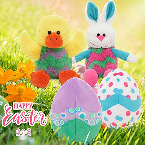 Ho-Ef Easter Eggs Filled With Easter Bunny Stuffed Animal, 12" Reversible Easter Duck Plush… #TOP3