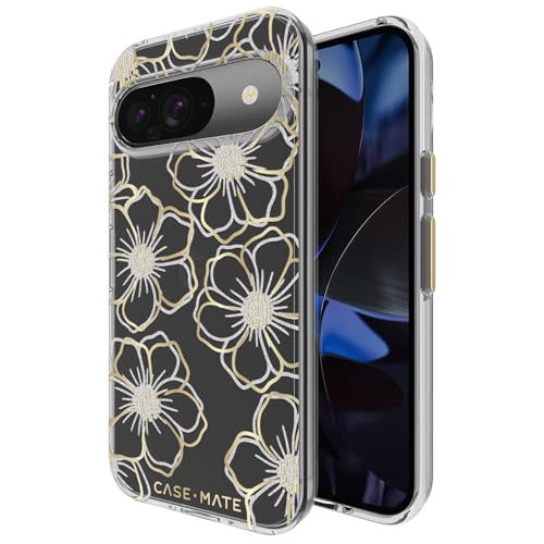 Coque Pixel 9 Pro Case-Mate antichoc strass recharge sans fil