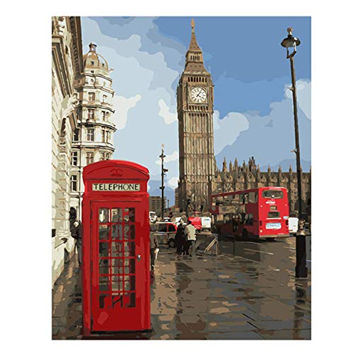 YKCKSD Jigsaw Puzzle 1000 Piece London City Modern Big Ben Wall Art Booth For Home Wall Artwork Gift