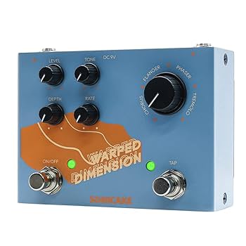 Amazon.com: SONICAKE Modulation Guitar Effects Pedal 4 Mode