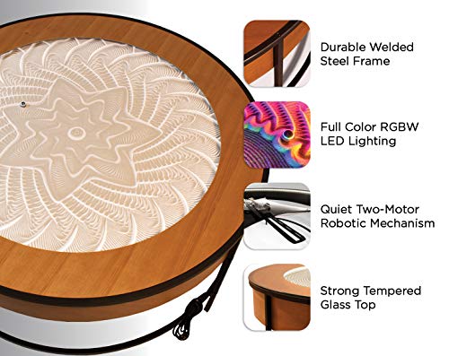 Image of Sisyphus Metal Coffee Table (Black Metal)