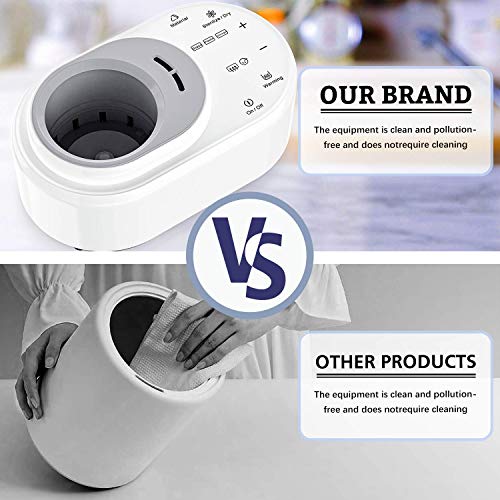 Baby Bottle Warmer Sterilizer-Dryer 3-in-1,Warm Milk,Bottle Dry and Sterilize by Hot Air,Water-Free Warmer with LCD Display Timer,Smart Temperature Control,Perfect for Breastmilk & Formula