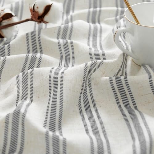 Draperies interieurs effet lin beige de haute qualité