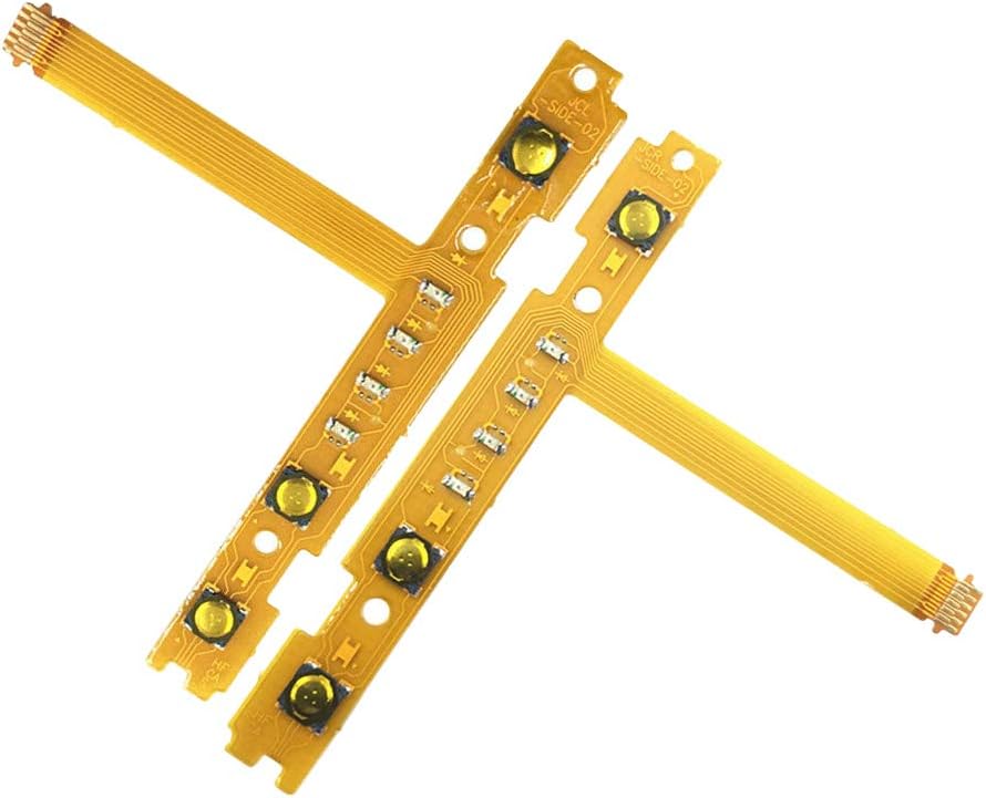 2PCS Replacement SR SL Left Right Button Key Flex Cable for Joy-Con Controller SR+SL