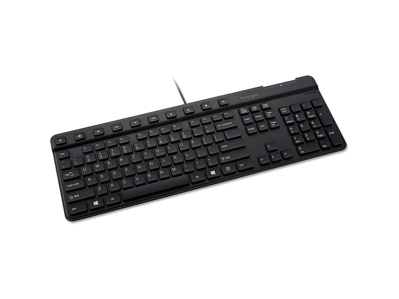 Amazon.com: Kensington Simple Solutions Wired Keyboard with Smart