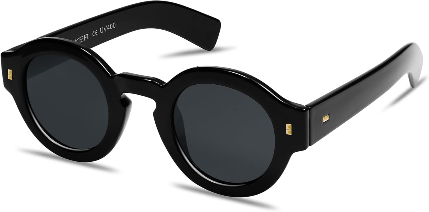 VANLINKER Vintage Round Polarized Sunglasses for Women Men Trendy Shades Retro Circle Sun Glasses VL9743 - Image 2