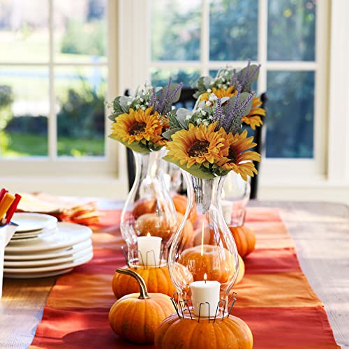 Semononia 6Pack Mini Bridesmaid Bouquet & 6Pack Sunflowers Bouquets #TOP4