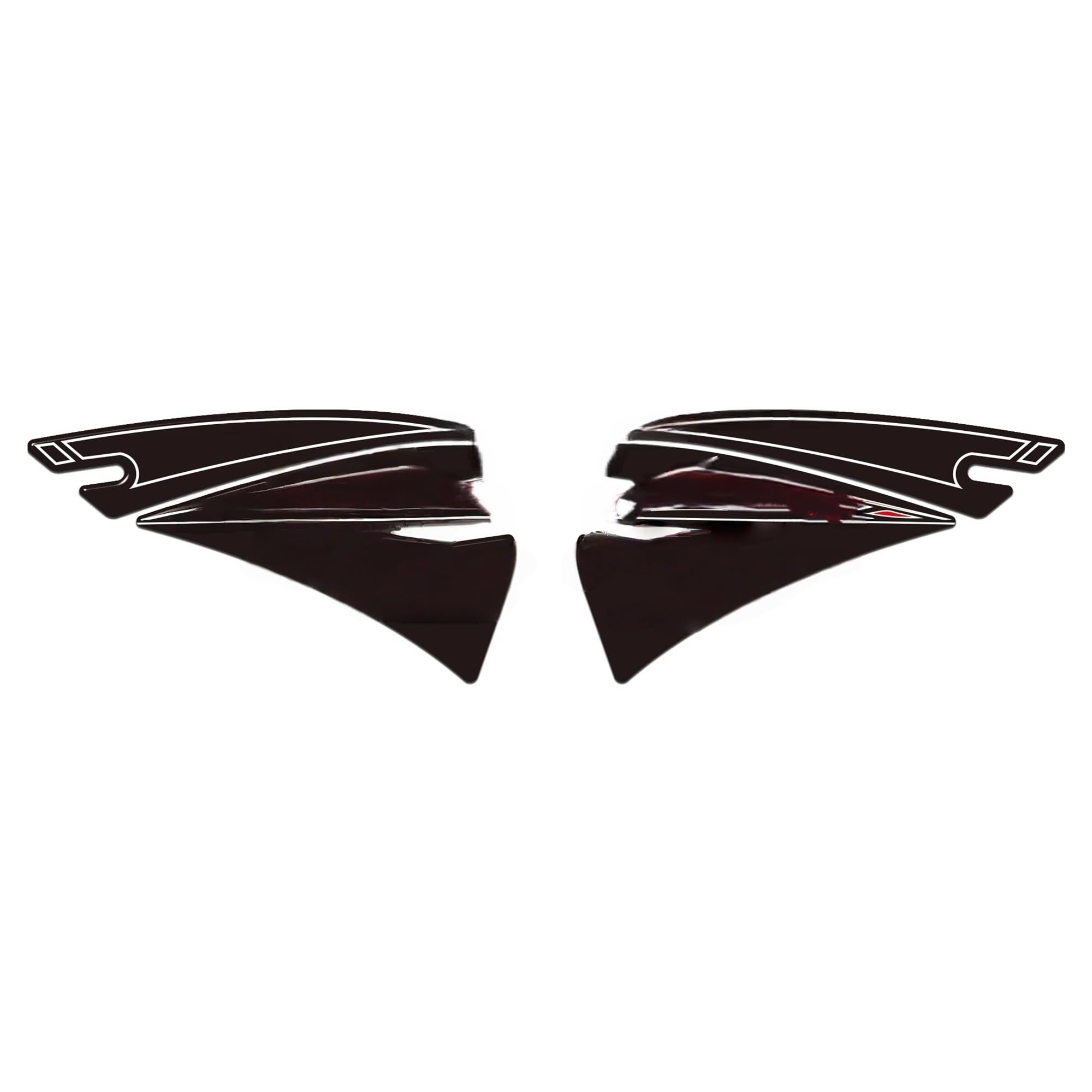 Tank Pad Protection Decals Stickers Kit for Fit FZ Series for FZ6 for FZ6N for FZ8 for FZ8N for FZ1 for FZ1000 for FZ07 for FZ09 for FZ10 Stickers(Color3)