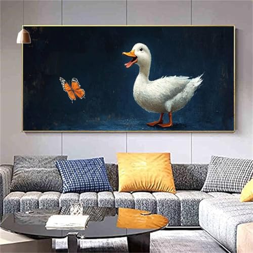 Diamond painting adulte fée papillon grand format 70x140cm broderie diamant complet