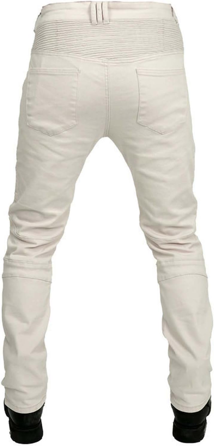 Motorcycle Riding Pants Jeans,Motocross Denim Pants with Removable Armor Daily Leisure Breathable