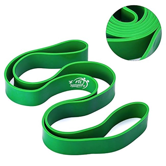 Fit Simplify Pull Up Assist Resistance Bands for Fitness, Physical Therapy, Stretching, Mobility and Exercise