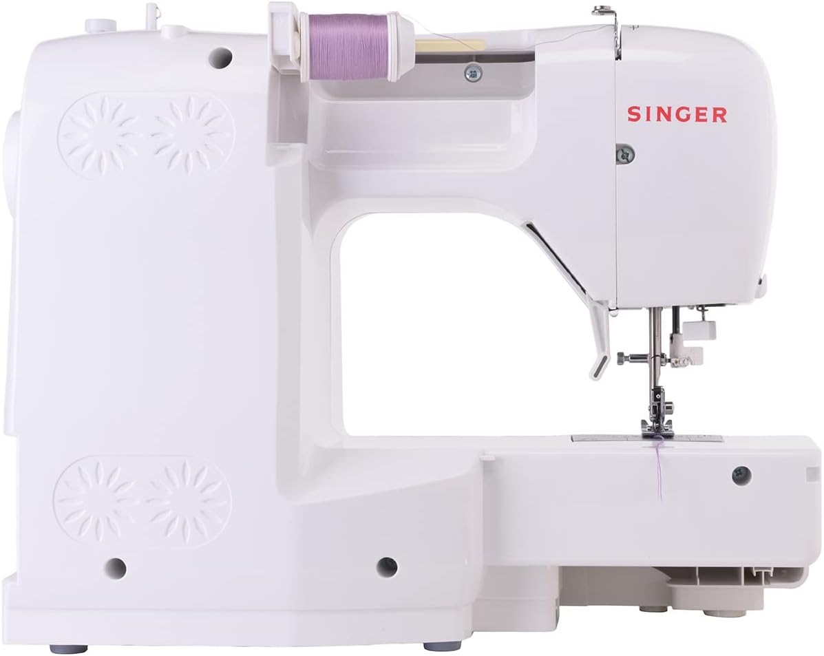 Singer C5200 Computerized 80 Built-in Stitches, LCD Screen, & LED Lighting Made Easy Sewing Machine, Turquoise